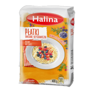 Halina Płatki owsiane błyskawiczne 400g